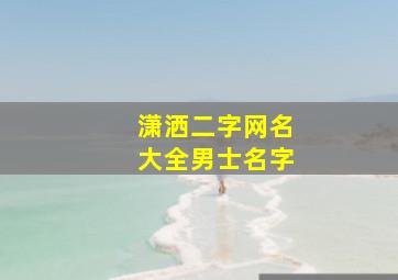 潇洒二字网名大全男士名字