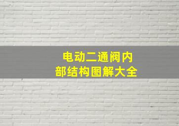 电动二通阀内部结构图解大全