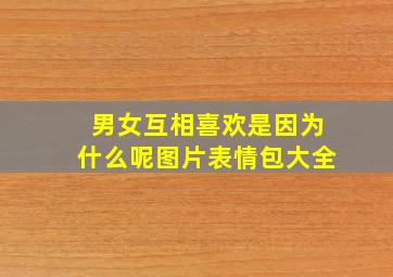 男女互相喜欢是因为什么呢图片表情包大全