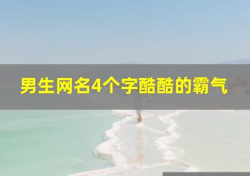 男生网名4个字酷酷的霸气