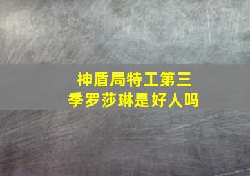 神盾局特工第三季罗莎琳是好人吗