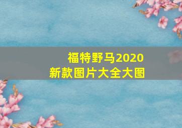 福特野马2020新款图片大全大图