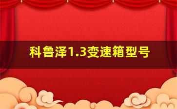 科鲁泽1.3变速箱型号