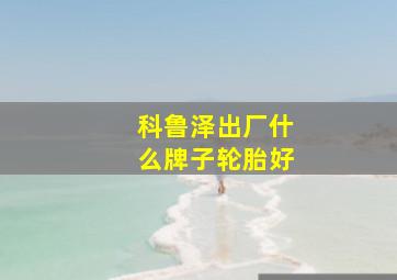 科鲁泽出厂什么牌子轮胎好