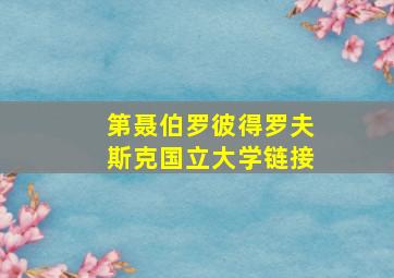 第聂伯罗彼得罗夫斯克国立大学链接