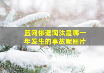 篮网惨遭淘汰是哪一年发生的事故呢图片