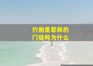 约翰是耶稣的门徒吗为什么