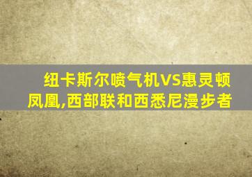 纽卡斯尔喷气机VS惠灵顿凤凰,西部联和西悉尼漫步者