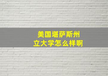 美国堪萨斯州立大学怎么样啊