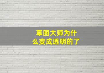 草图大师为什么变成透明的了