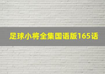 足球小将全集国语版165话