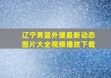 辽宁男篮外援最新动态图片大全视频播放下载