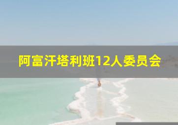 阿富汗塔利班12人委员会