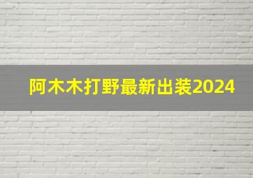 阿木木打野最新出装2024