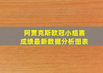 阿贾克斯欧冠小组赛成绩最新数据分析图表