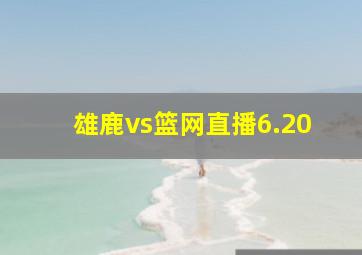 雄鹿vs篮网直播6.20