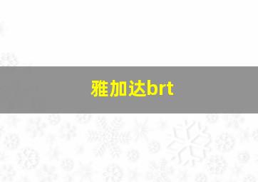 雅加达brt