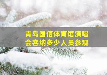 青岛国信体育馆演唱会容纳多少人员参观