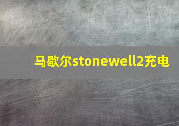 马歇尔stonewell2充电