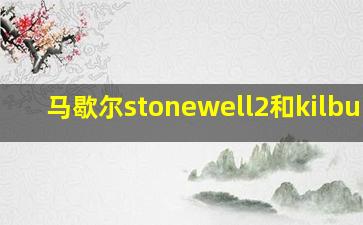 马歇尔stonewell2和kilburn2